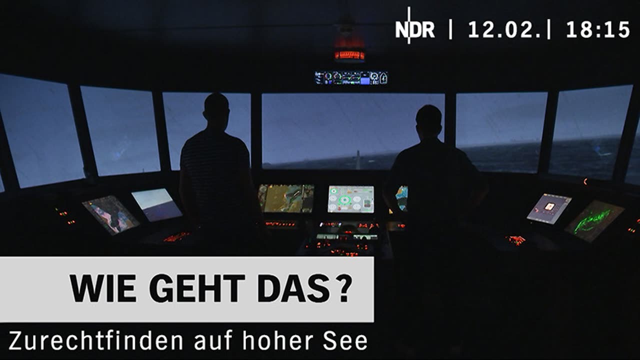 Zurechtfinden auf hoher See