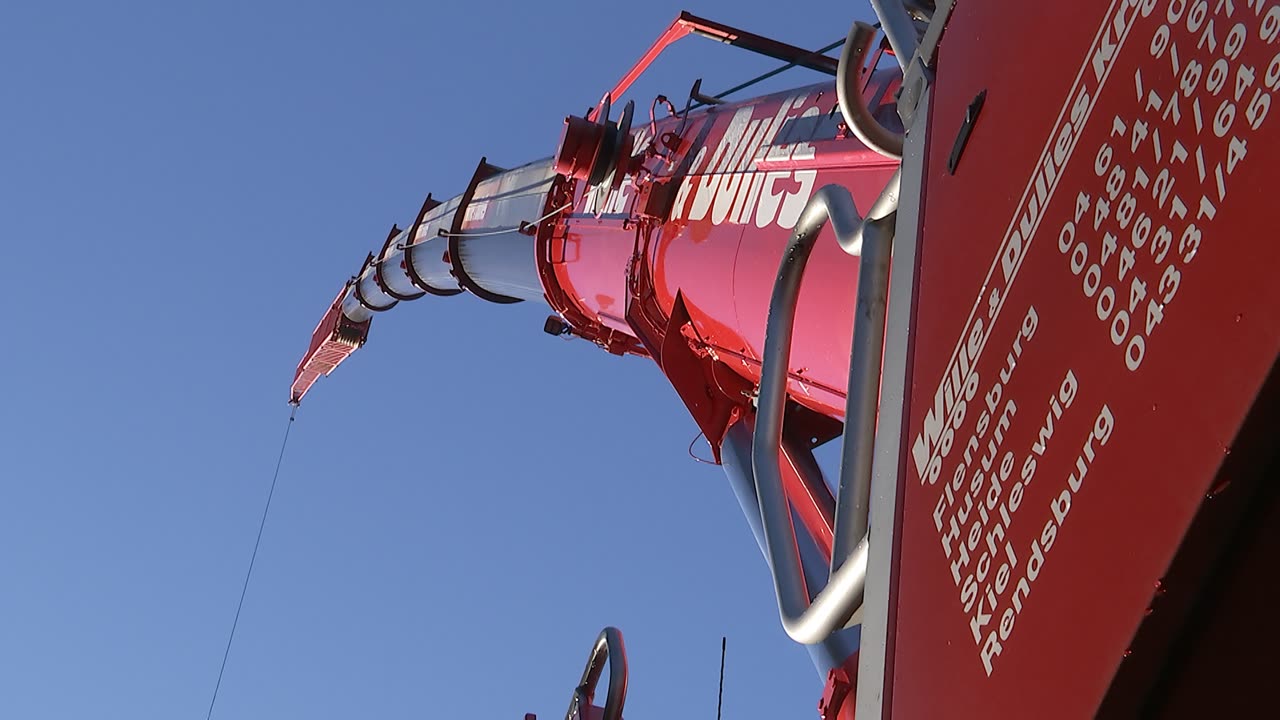 Einsatz mit dem XXL-Kran